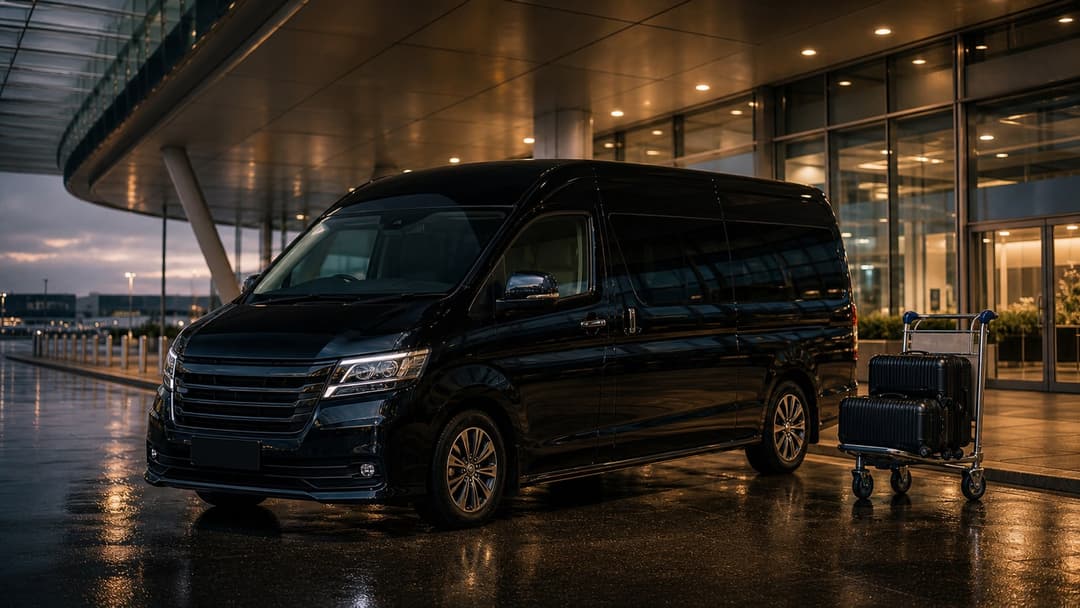 Toyota Hiace van for Narita and Haneda airport transfer
