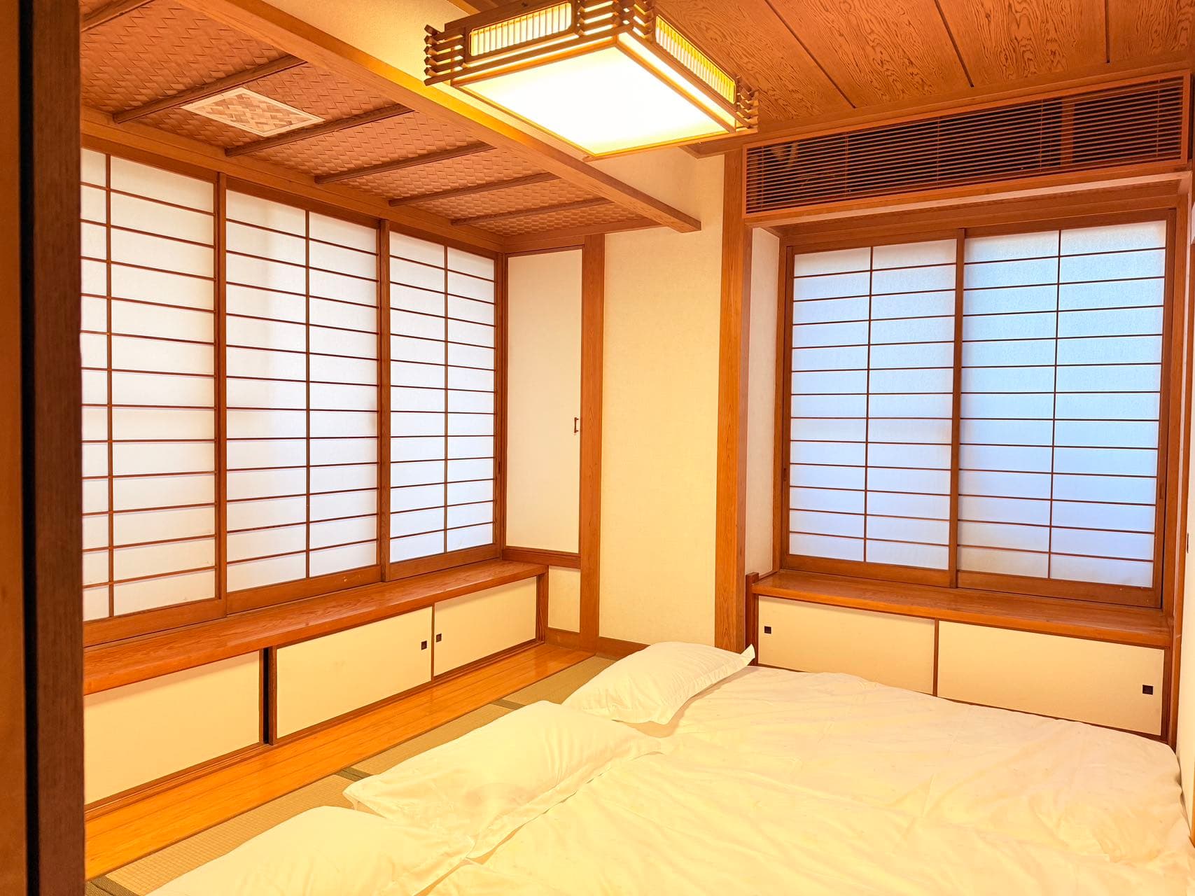 Japanese-style room with tatami and window