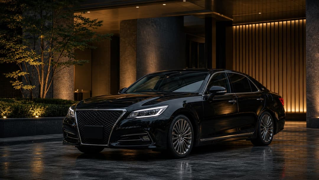 Luxury sedan for Tokyo airport transfer