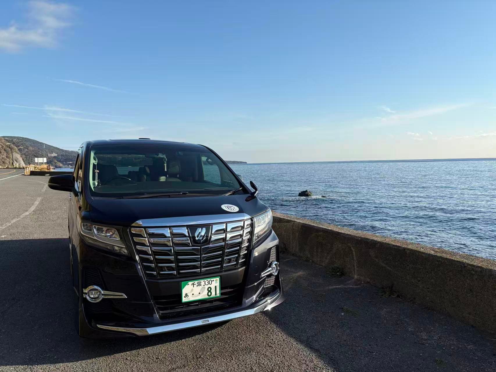 Private charter car for a Japan day trip