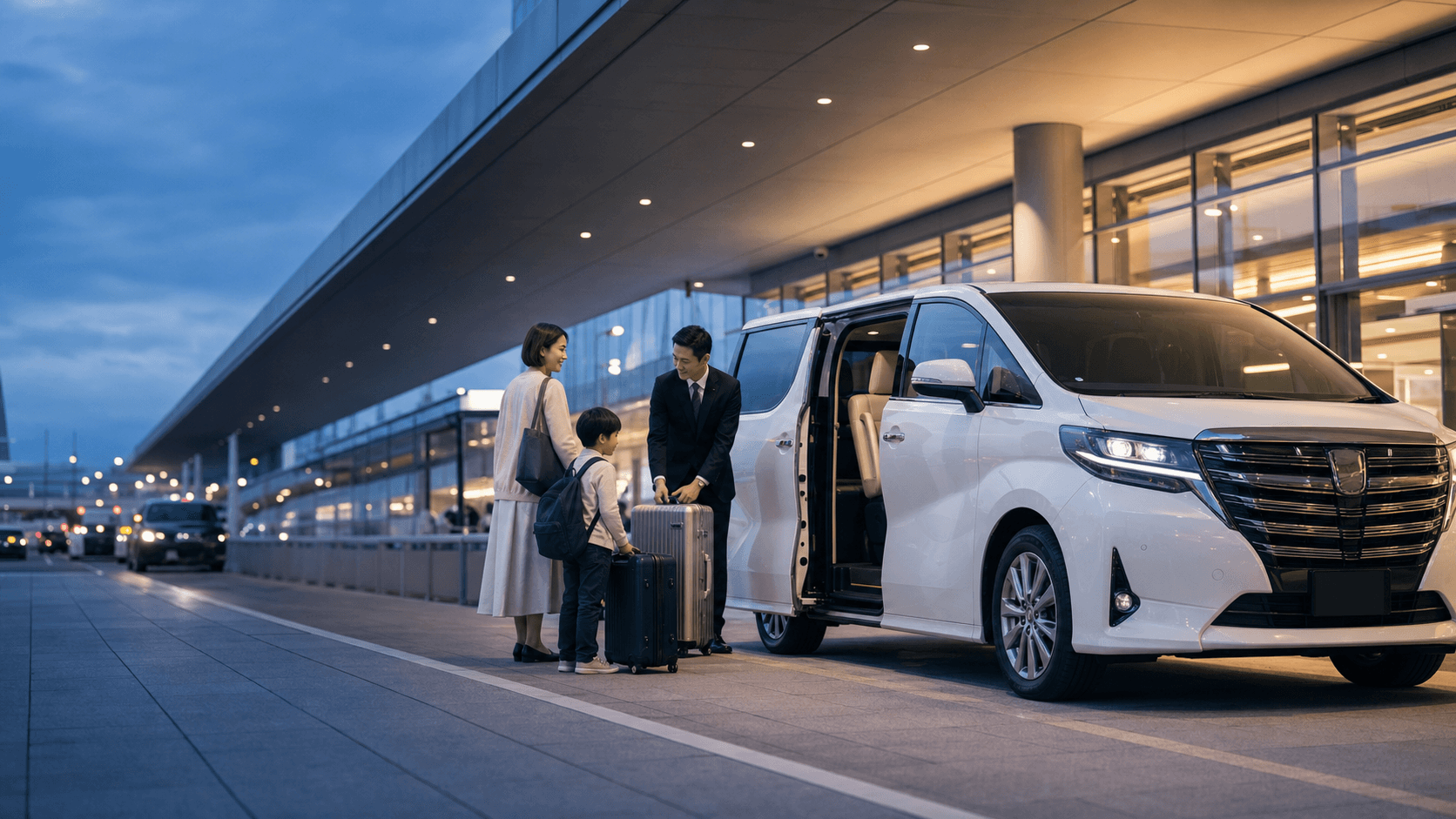 Tokyo airport transfer private car